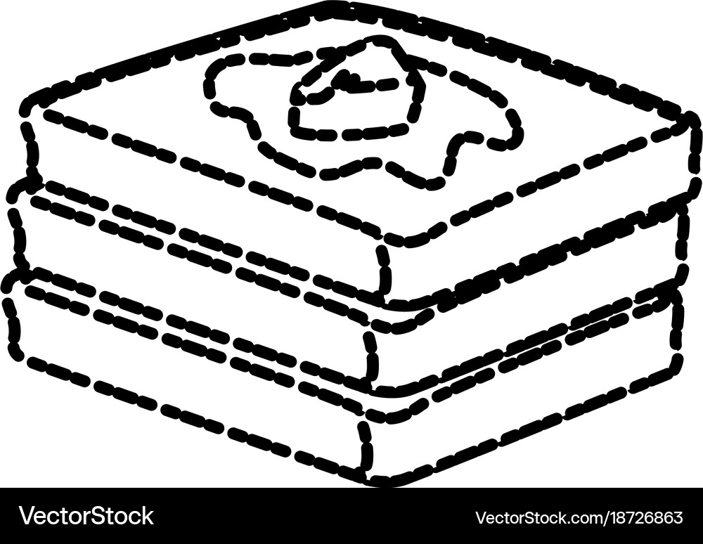 Fresh bread sliced Royalty Free Vector Image - VectorStock