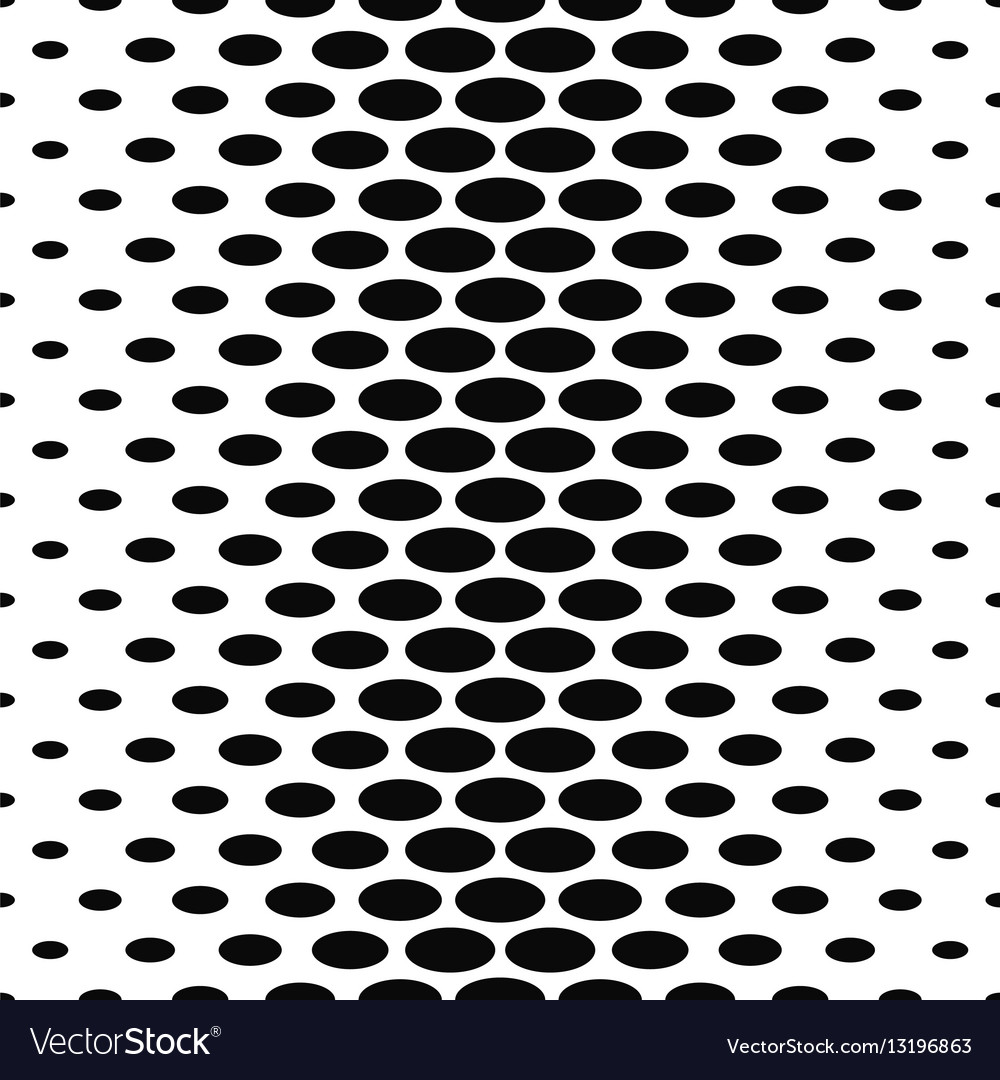 Monochrome abstract ellipse pattern background