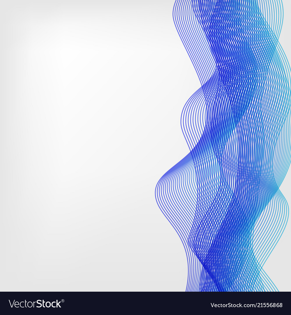 Abstract waved line background