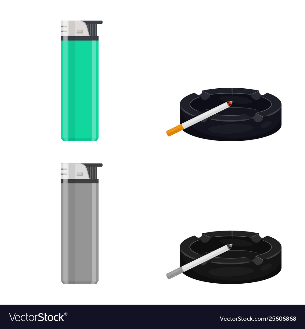 Isolated object refuse and stop symbol set