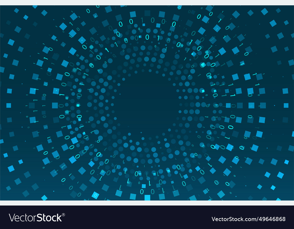 Stream of encoded data vector image Stream of encoded data