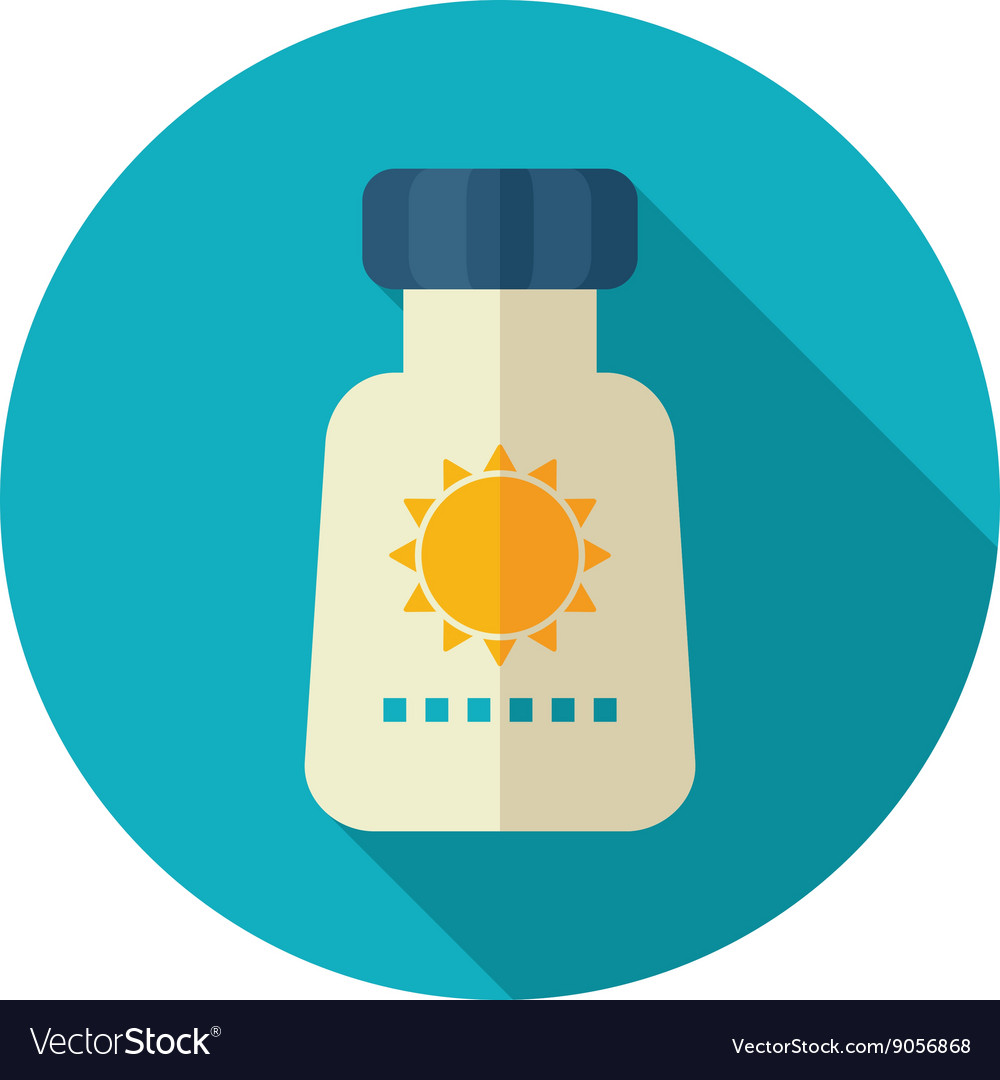 Sonnenschirm flache Ikone Sommer Urlaub