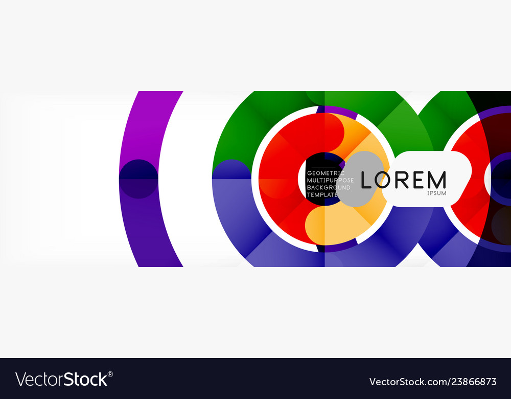 Circular lines design background Vector Image Circular lines design background