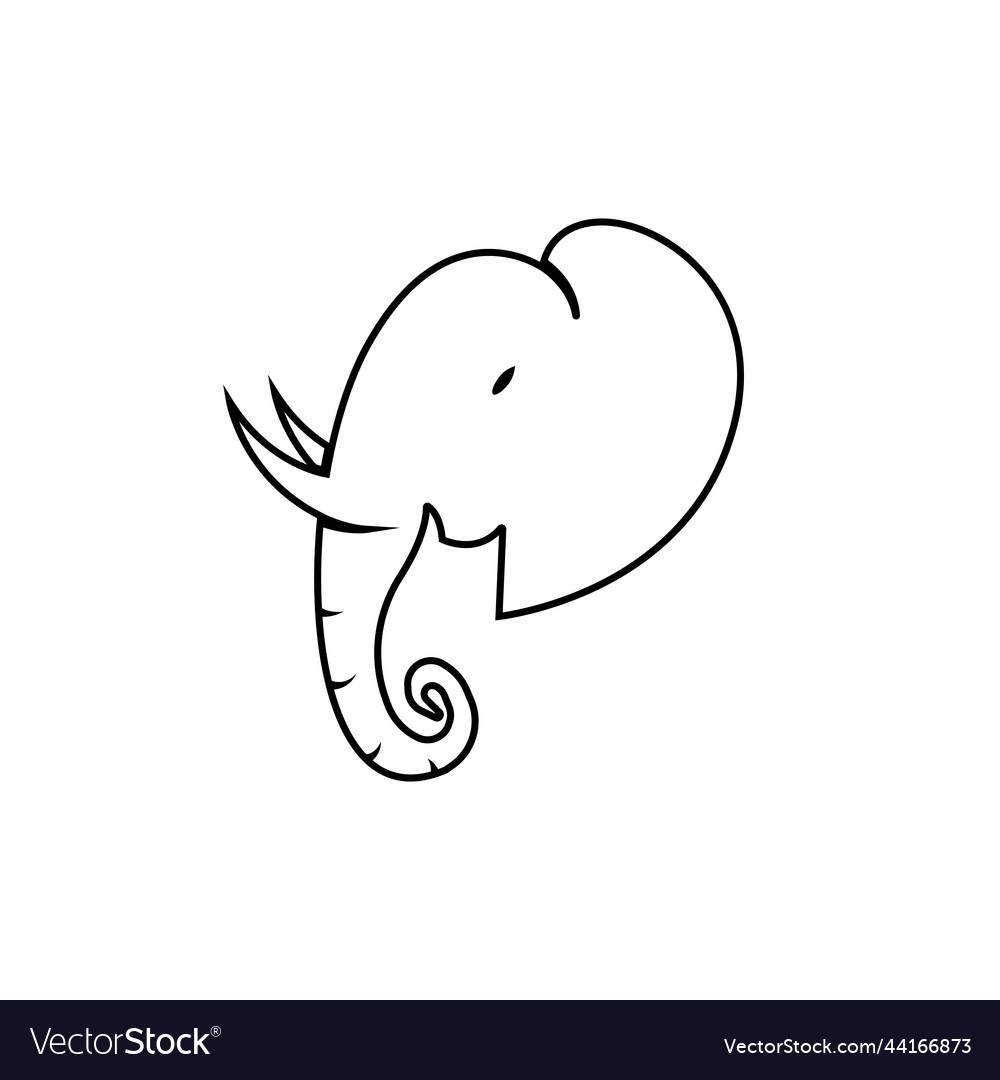 Elephant icon Royalty Free Vector Image - VectorStock