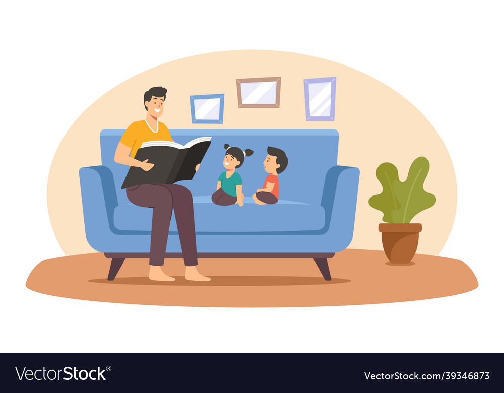 Reading Book To Kids