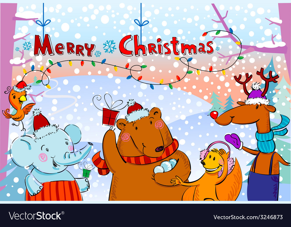 Greeting card Royalty Free Vector Image - VectorStock