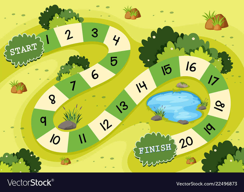 Download Nature on board game template for free Board game template, Board games, Board game design