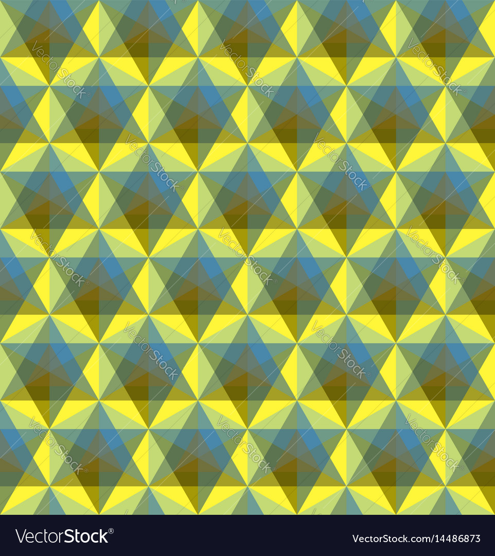 Triangular geometric seamless pattern