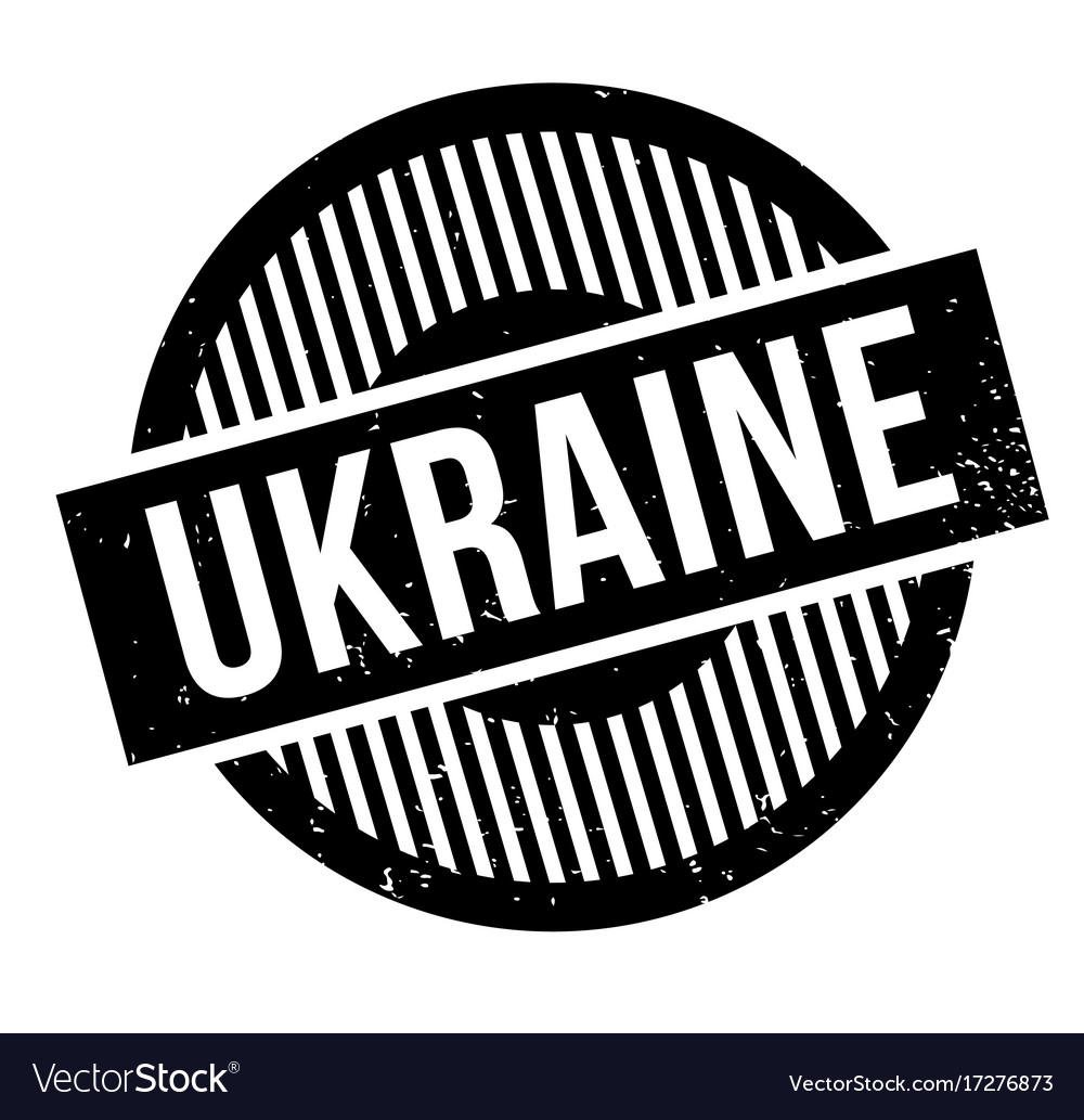 Ukraine rubber stamp