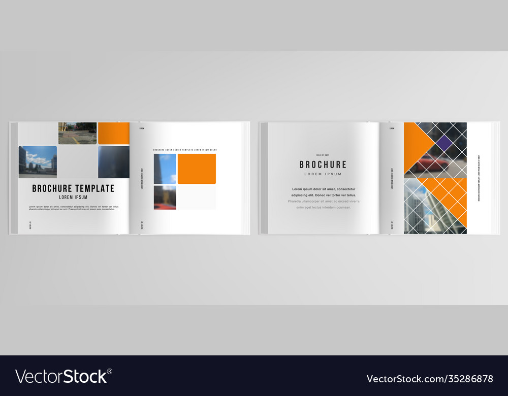 3d realistic layout cover mockup
