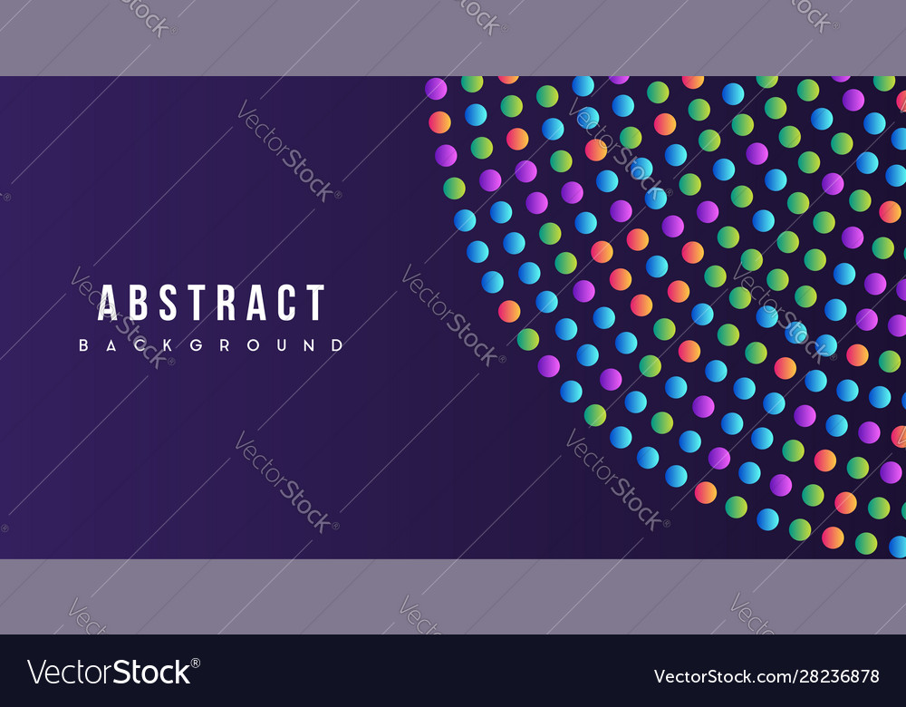 Abstract circle shape gradient with dark