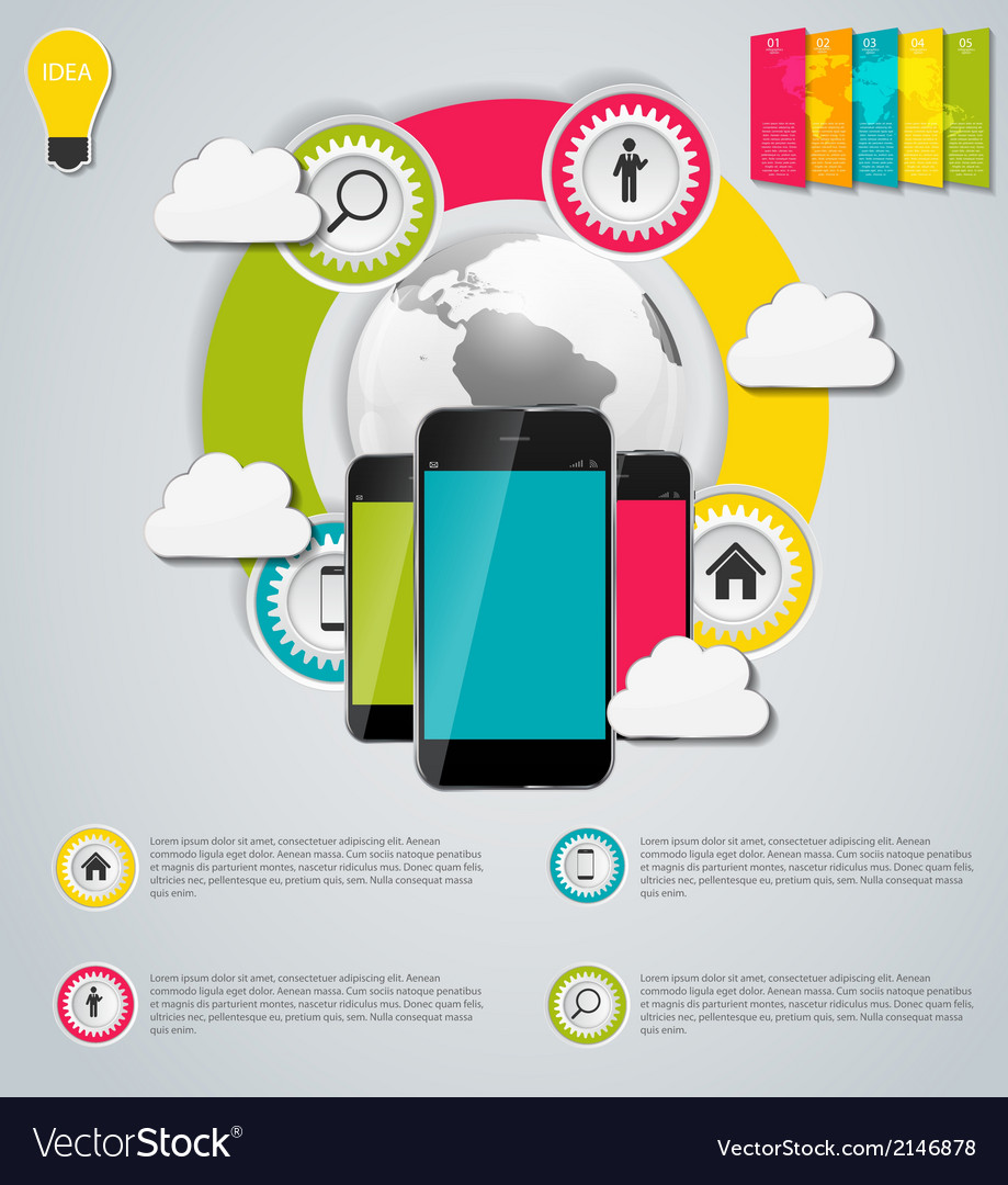 Cloud computing concept