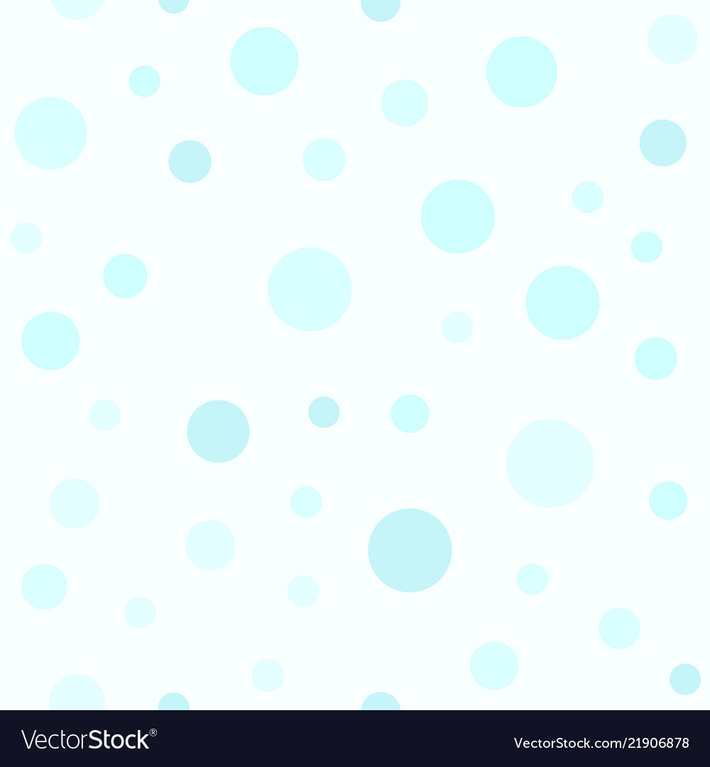 Cyan circle pattern seamless