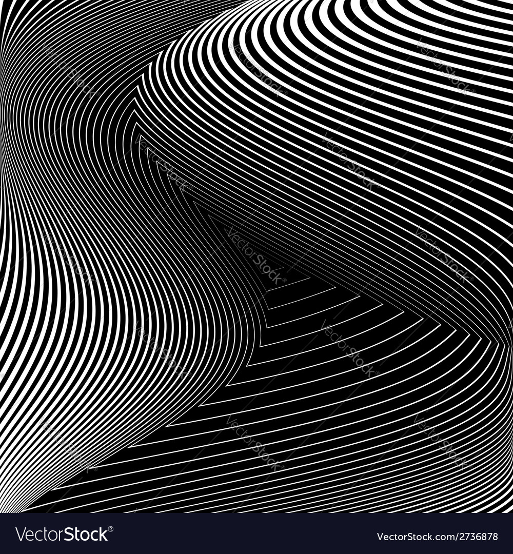 Design monochrome triangle movement background