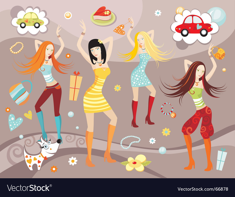 Dynamic Party Scene