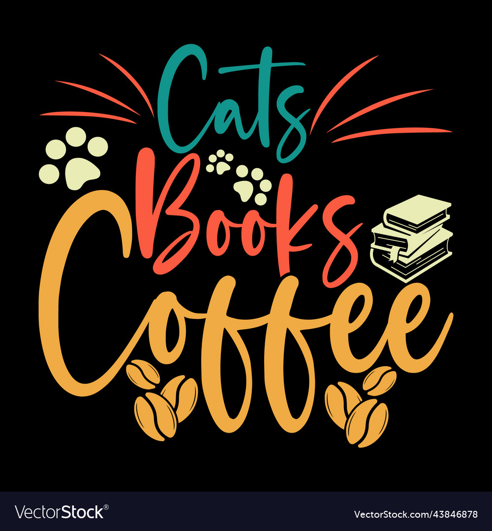 Funny cat lover retro vintage t-shirt design