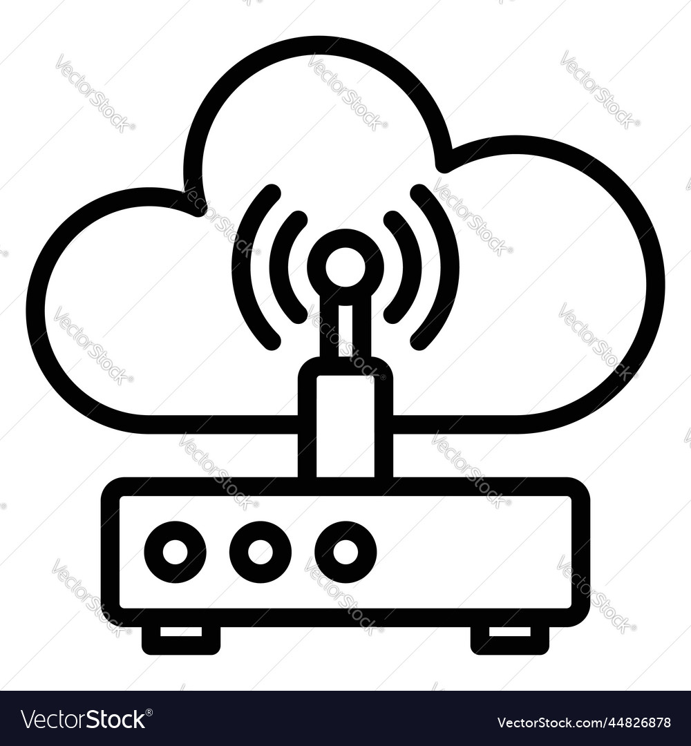 Wireless network icon user interface as a simple