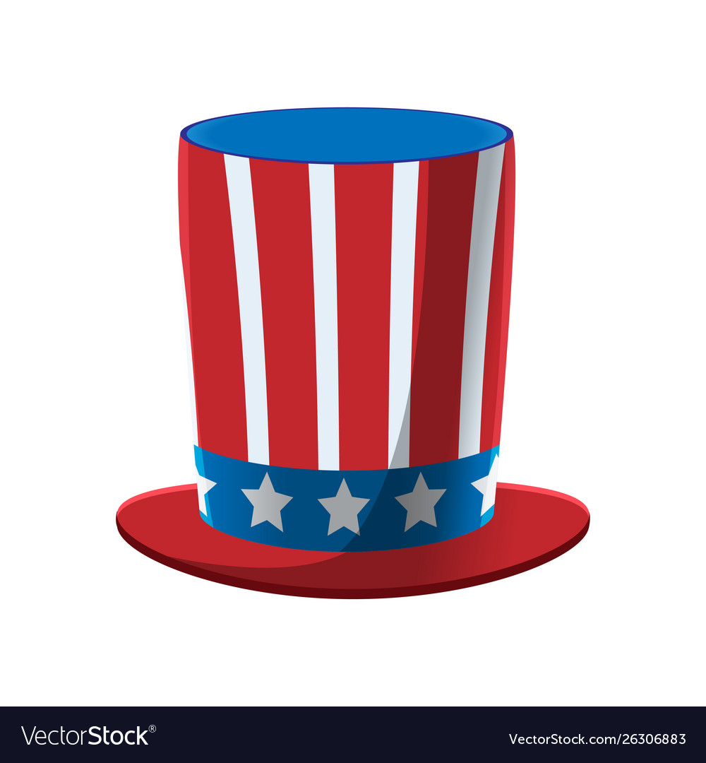 American celebration symbol isolate Royalty Free Vector