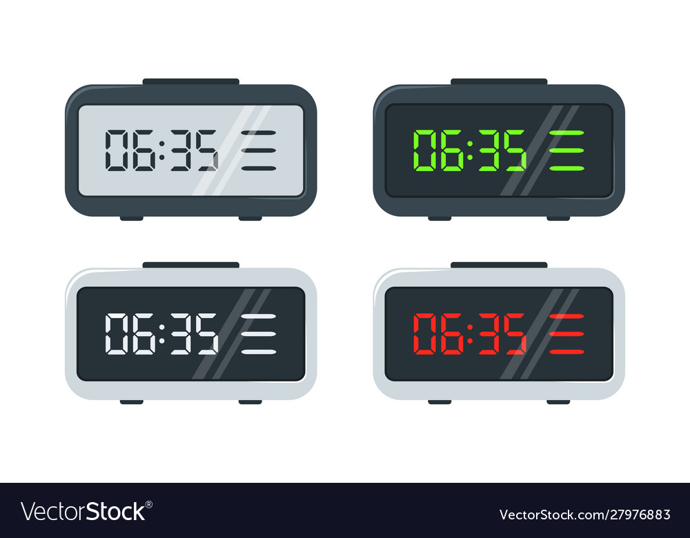 Digital watches set electronic