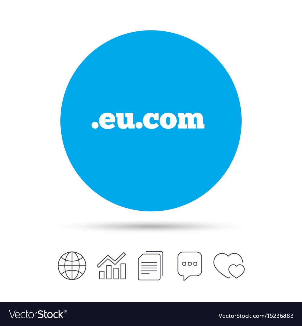 Domain eucom sign icon internet subdomain