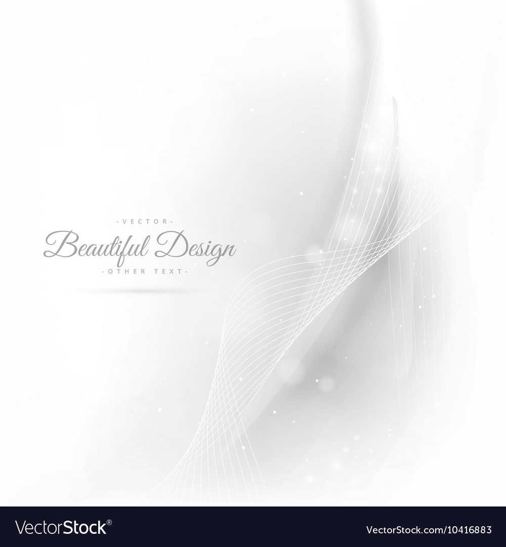 Fluid Wave Lines Background