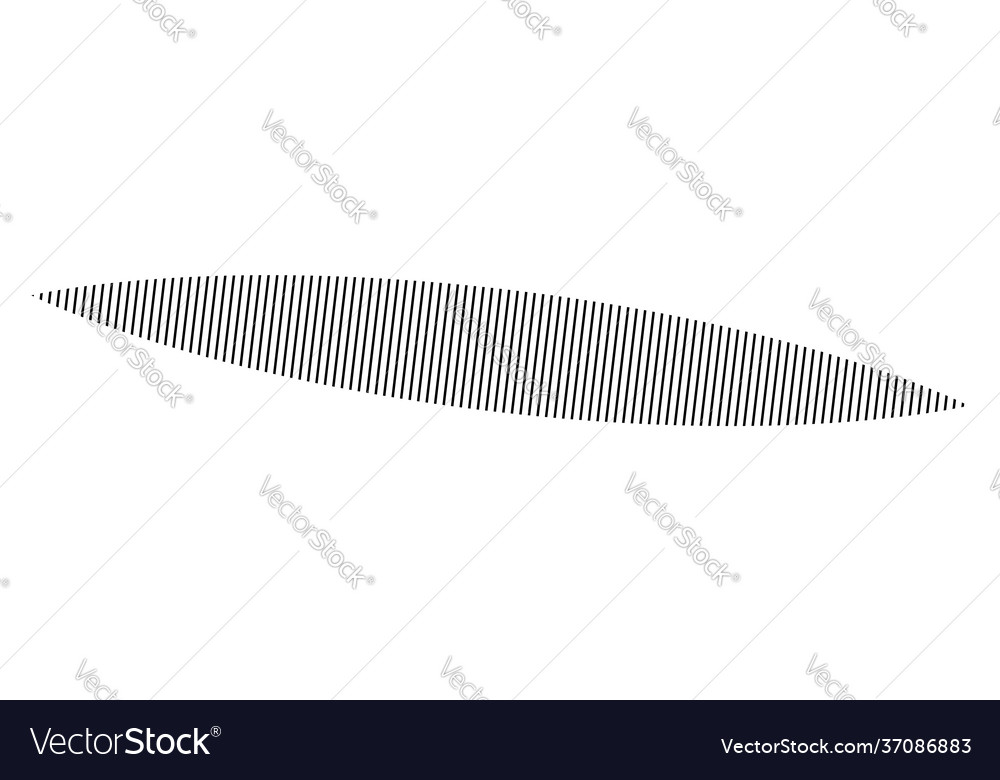 Horizontal dashed segmented lines design shape vector image Horizontal dashed segmented lines design shape