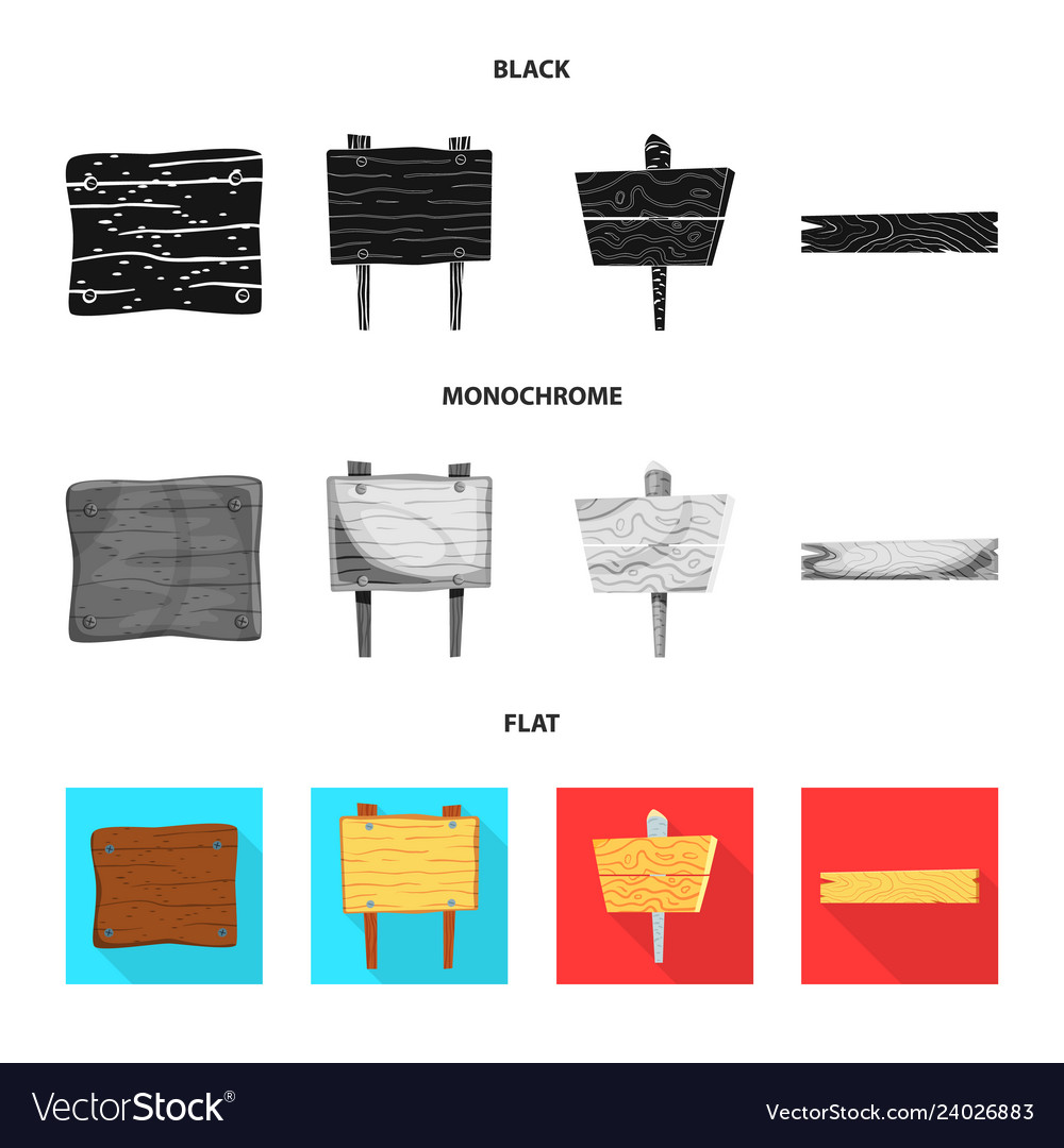 Isolated object of raw and forest logo set vector image Isolated object of raw and forest logo set