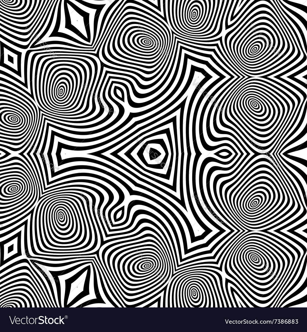 Pattern with optical abstract background