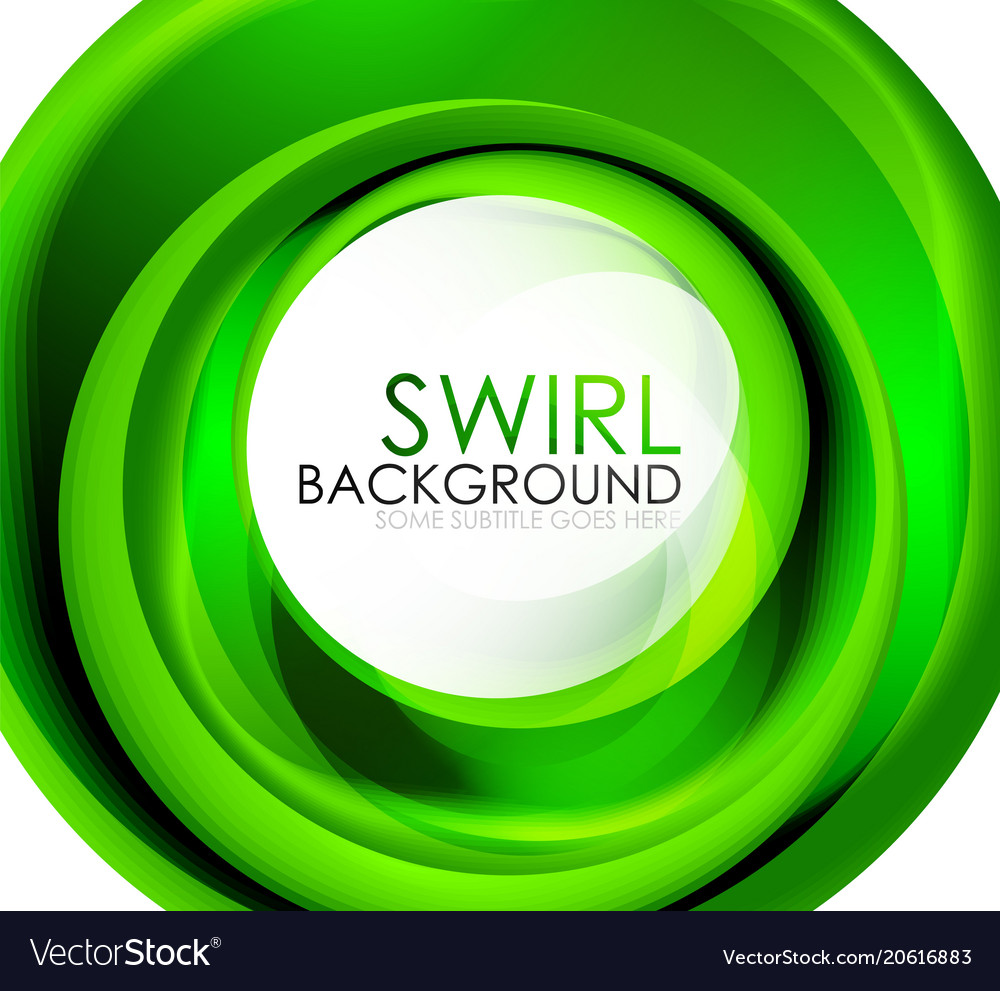 Spiral swirl flowing lines 3d abstract vector image Spiral swirl flowing lines 3d abstract
