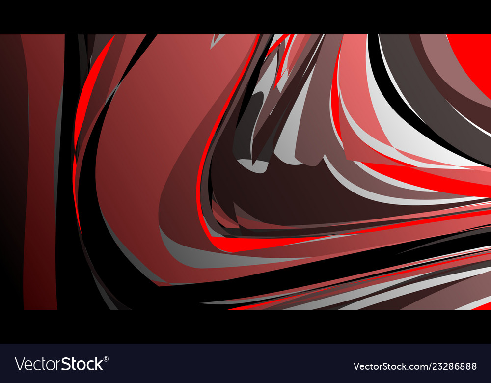 Abstract colorful background with red style wave vector image Abstract colorful background with red style wave