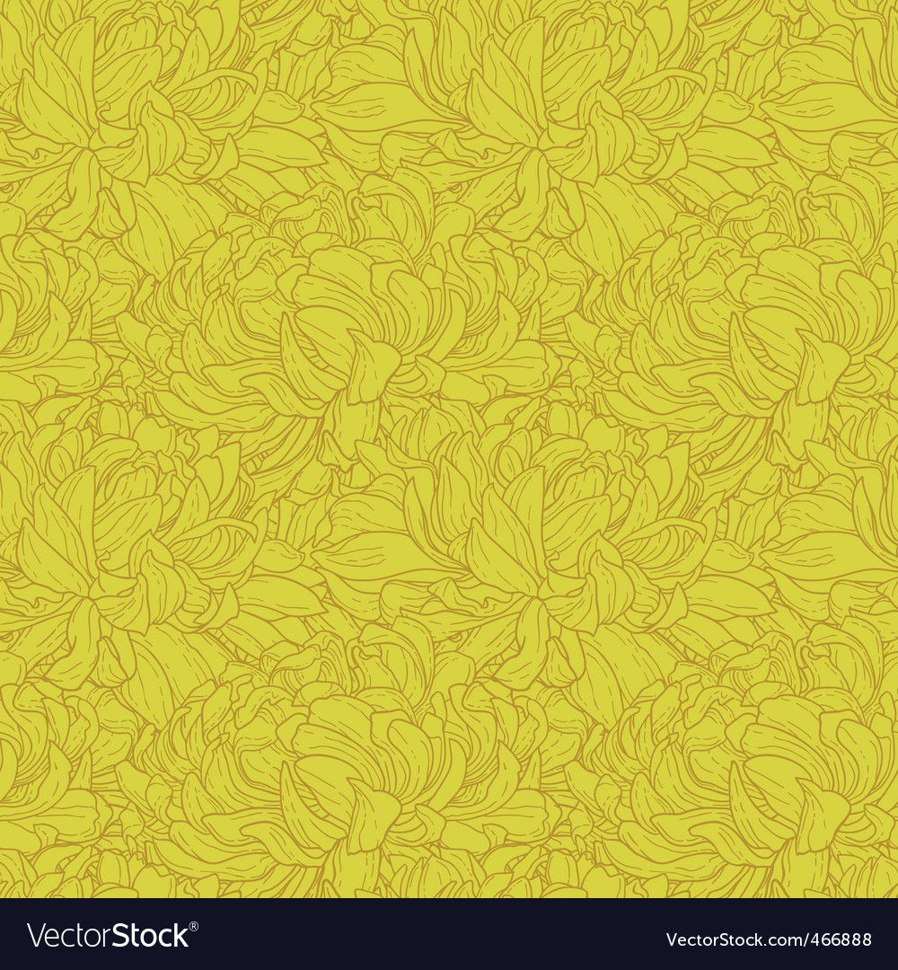 Floral Chrysanthemum Pattern