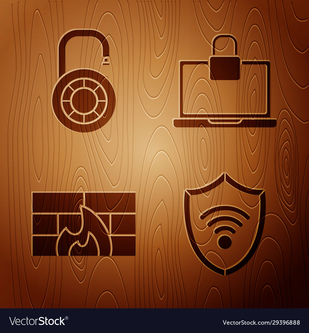Set shield with wifi wireless internet network