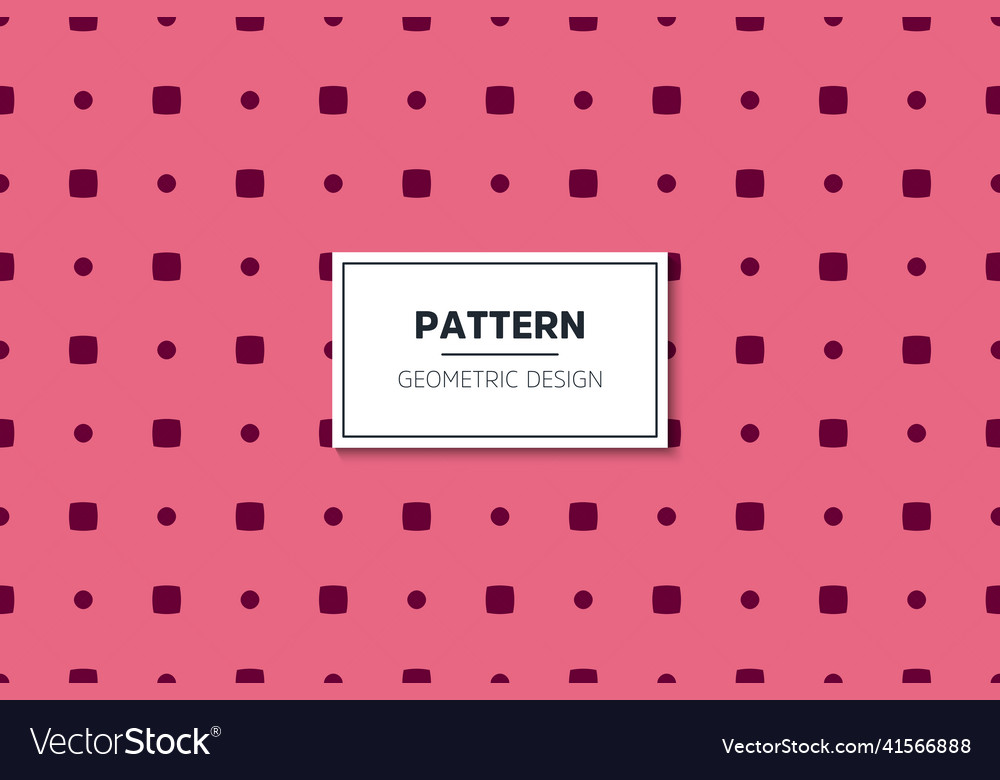 Simple seamless pattern with colorful geometric Vector Image Simple seamless pattern with colorful geometric
