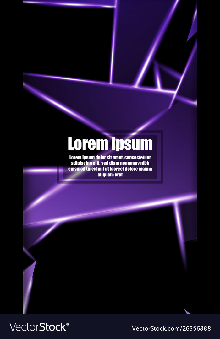Vertical abstract design background a luminous vector image Vertical abstract design background a luminous