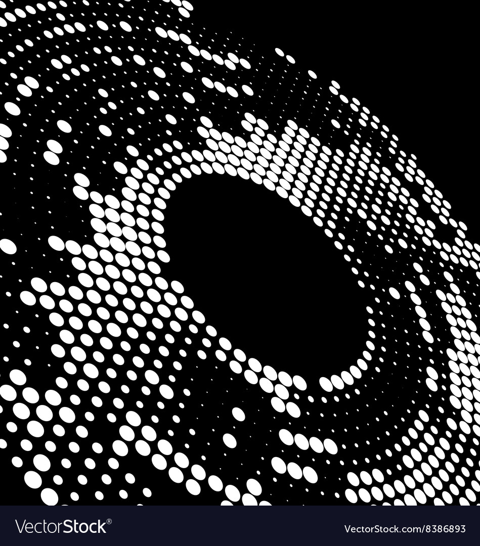 Abstract Dot Pattern Background