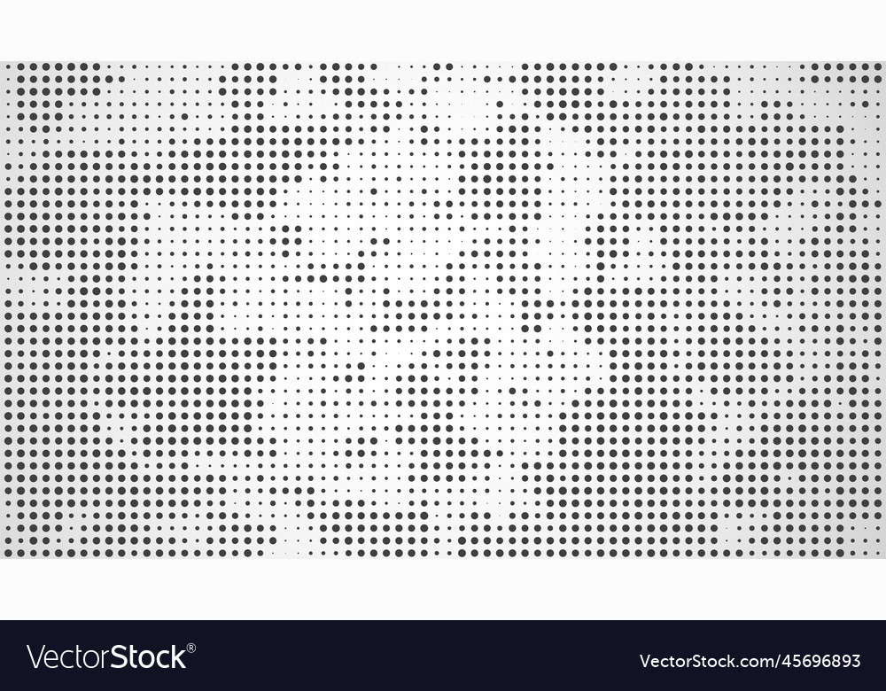 Abstract Dot Pattern - White Gradient