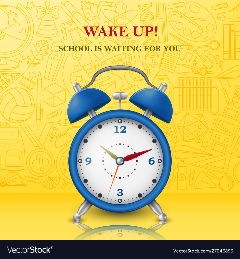 Alarm Clock Wake Up Background