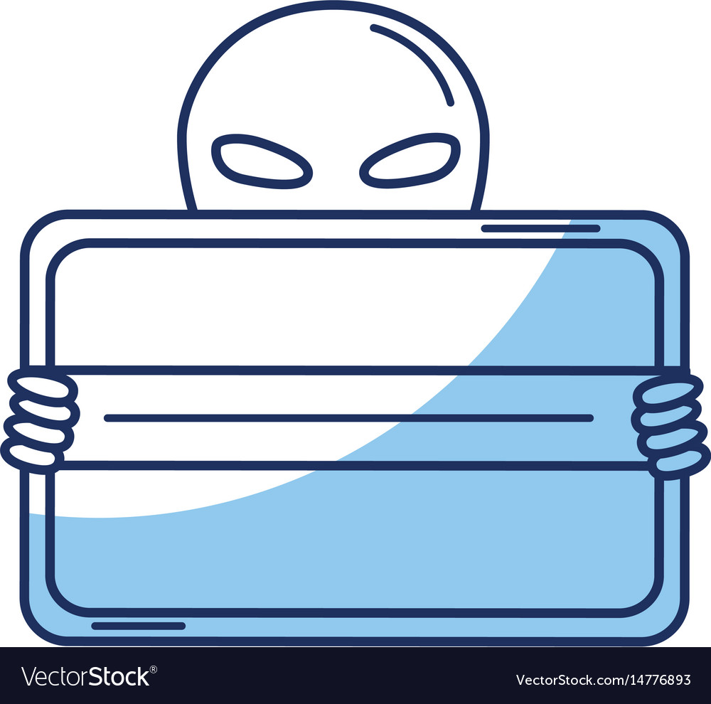 Hacker with credit card avatar character