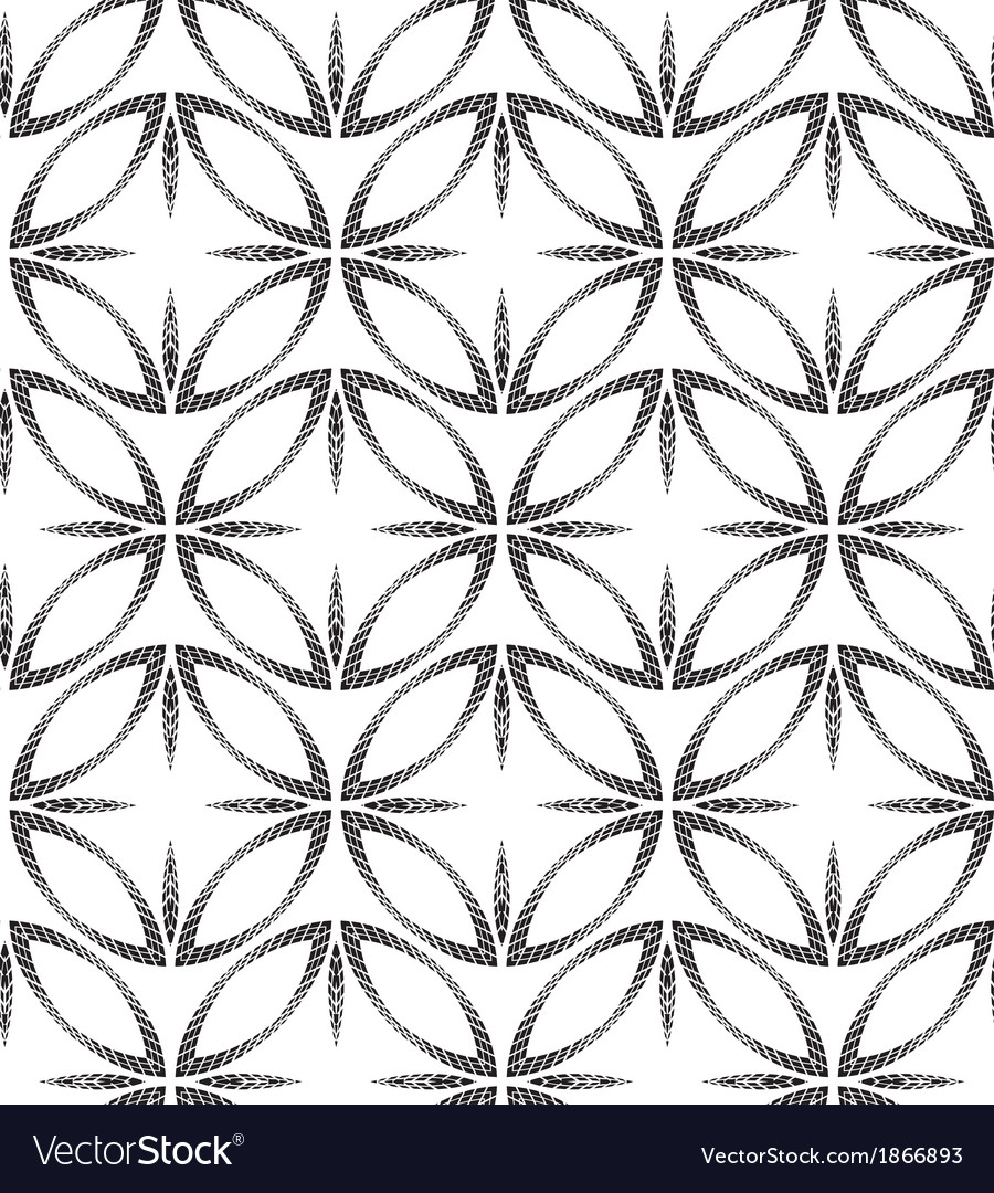 Halftone geometric seamless pattern Royalty Free Vector