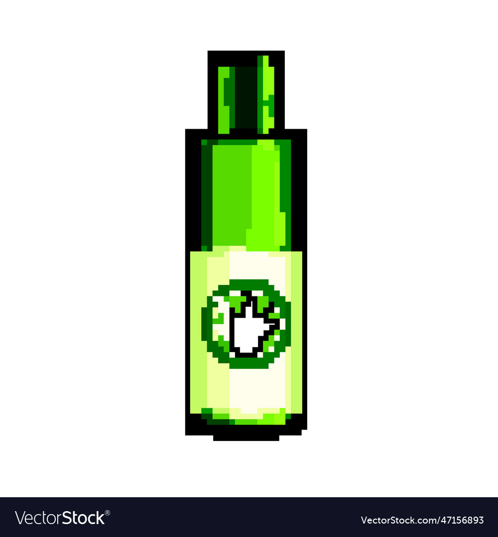 Leaf aloe vera cosmetic game pixel art