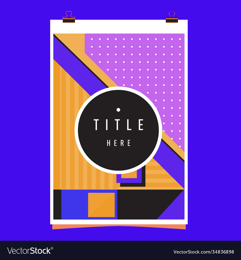 Abstract colorful geometric pattern background vector image Abstract colorful geometric pattern background