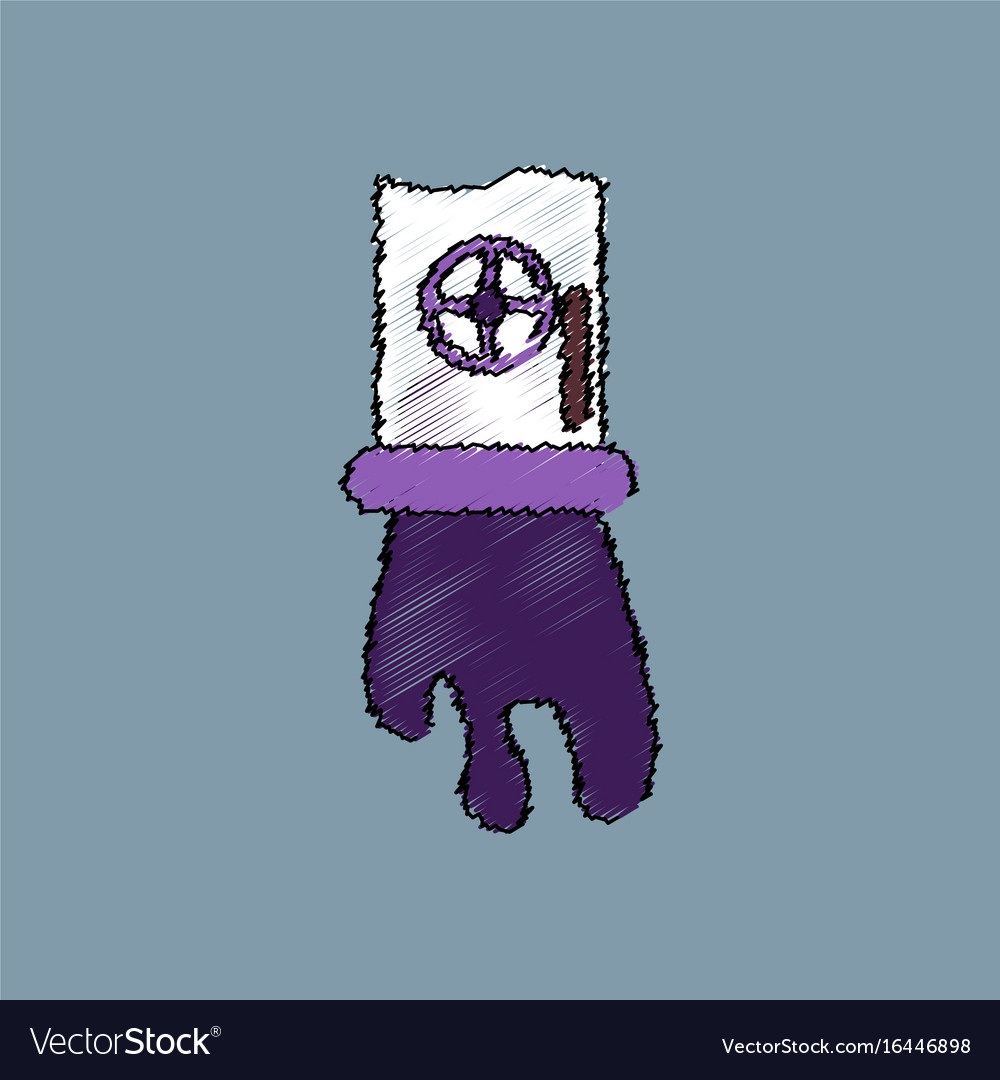 Flat shading style icon pipe and flow