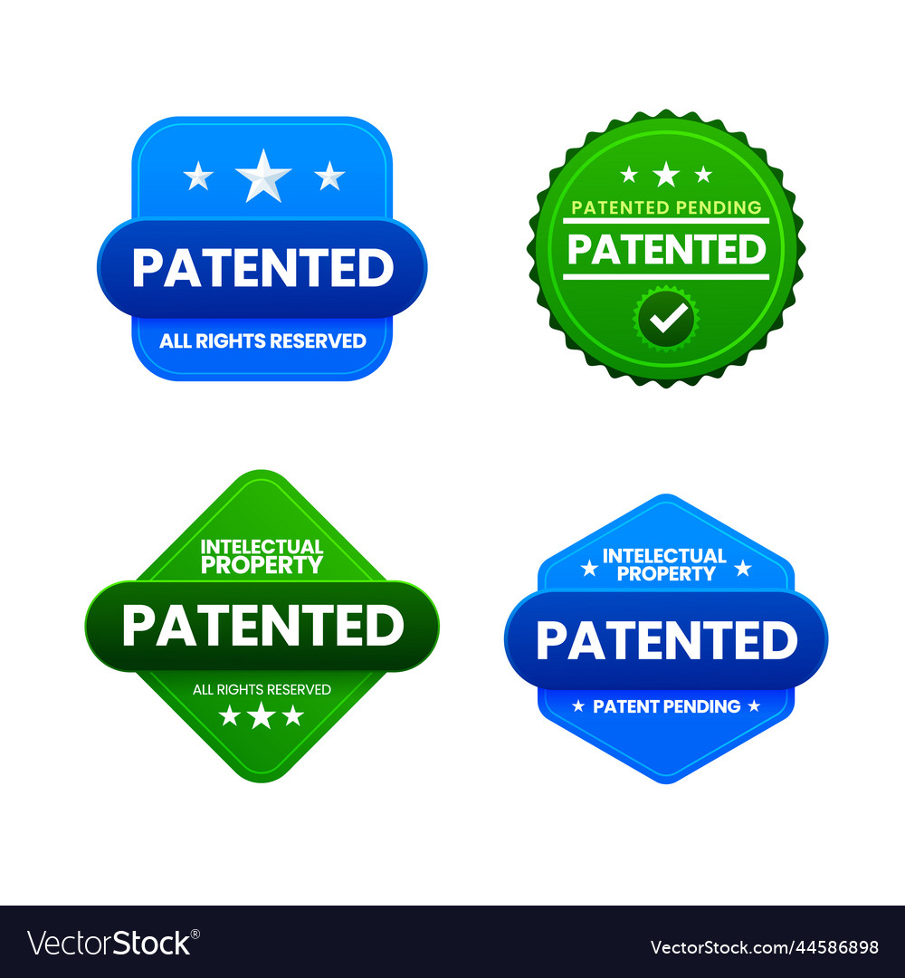 Gradient patented label set
