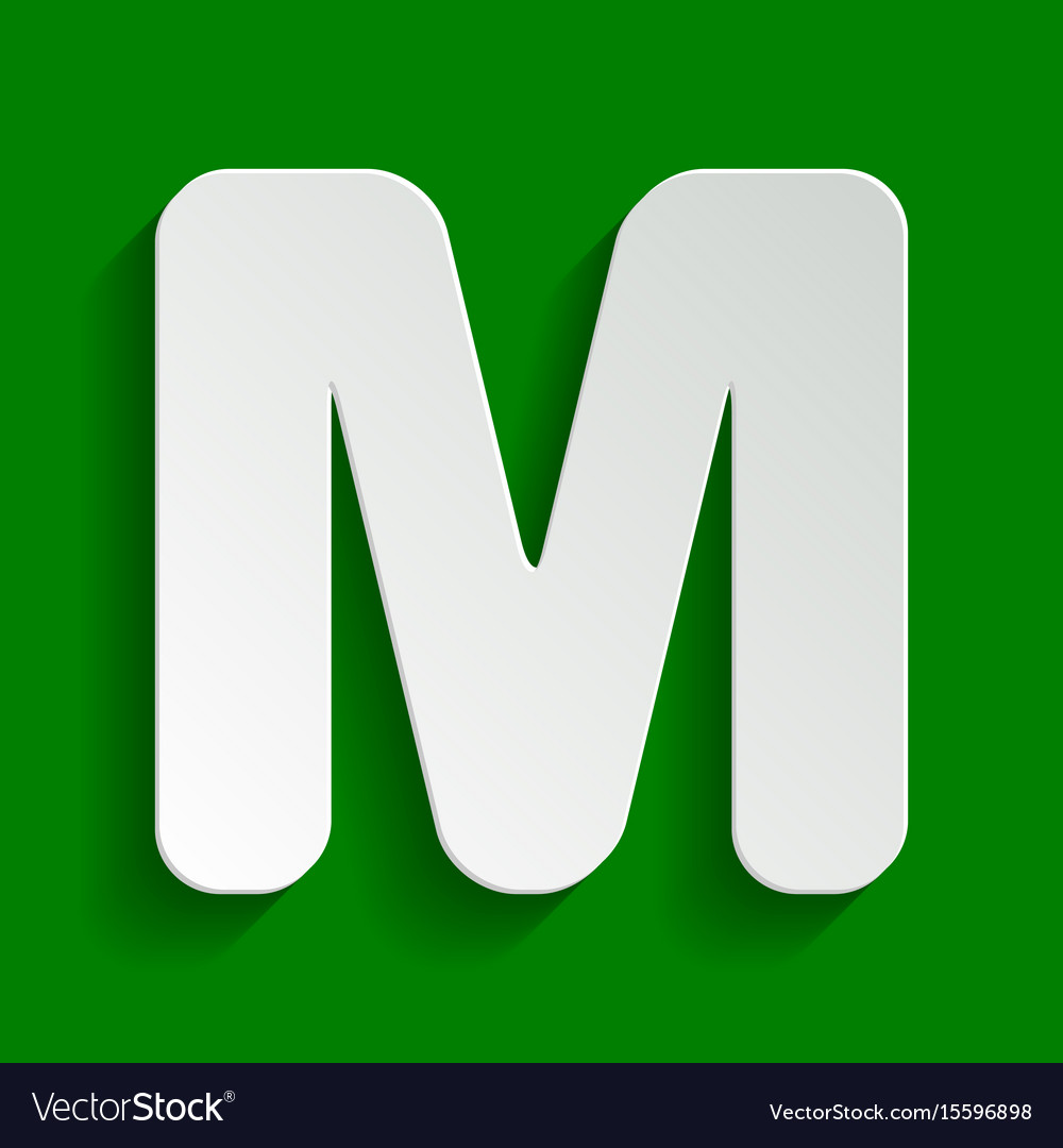 Letter M SVG