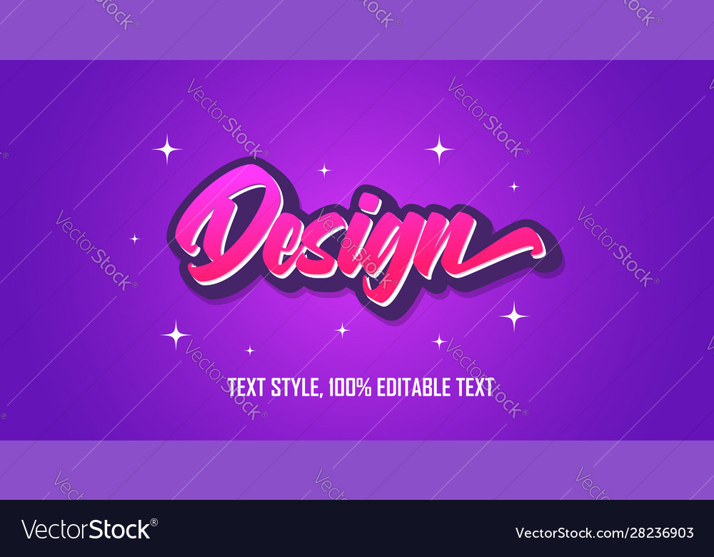 3d text effect editable