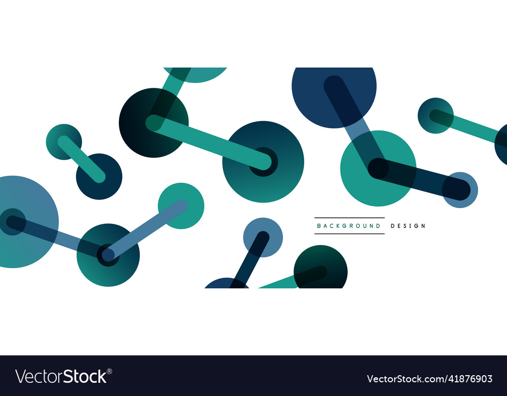 Network concept abstract background dots