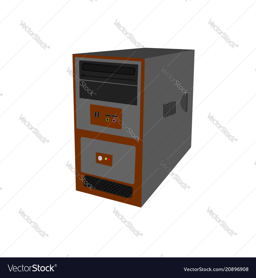 Case desktop computer