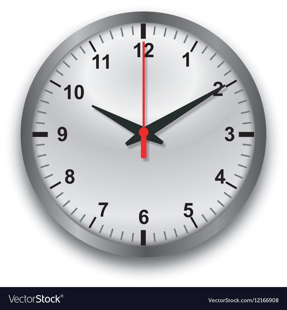 Clock Royalty Free Vector Image - VectorStock