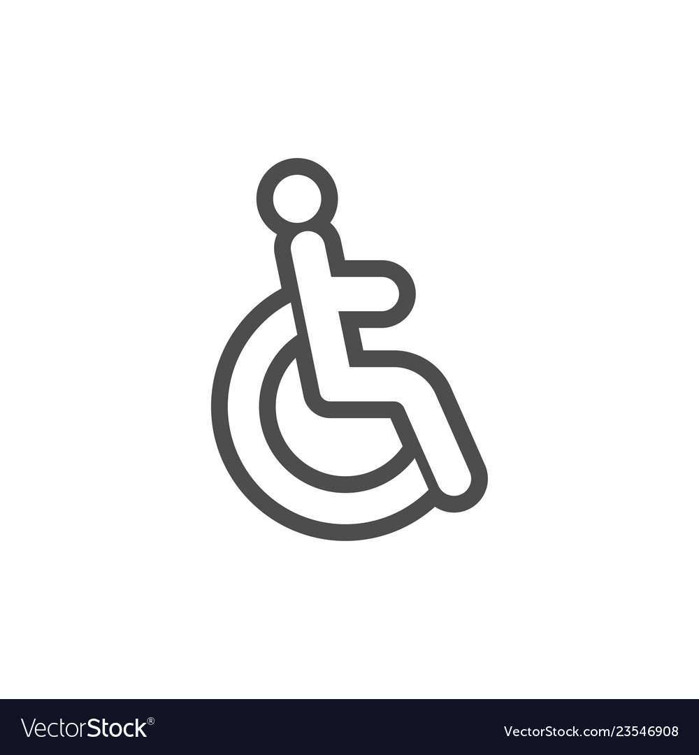 Disable Icon - Accessibility Symbol