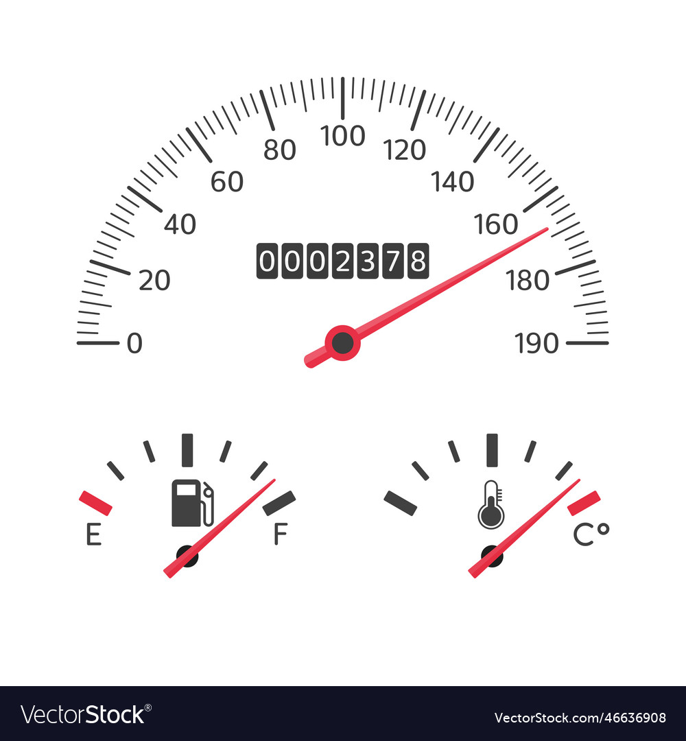 Instrument panel Royalty Free Vector Image VectorStock